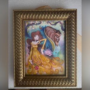 Disney Beauty and the Beast Framed Print